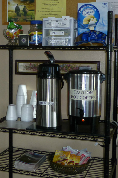 Coffee Station Western Big Sky Inn